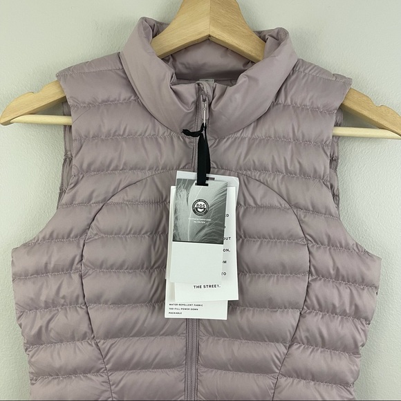 LULULEMON Mauve Blush Pink Pack It Down Vest Sz 2 NEW - Picture 3 of 16